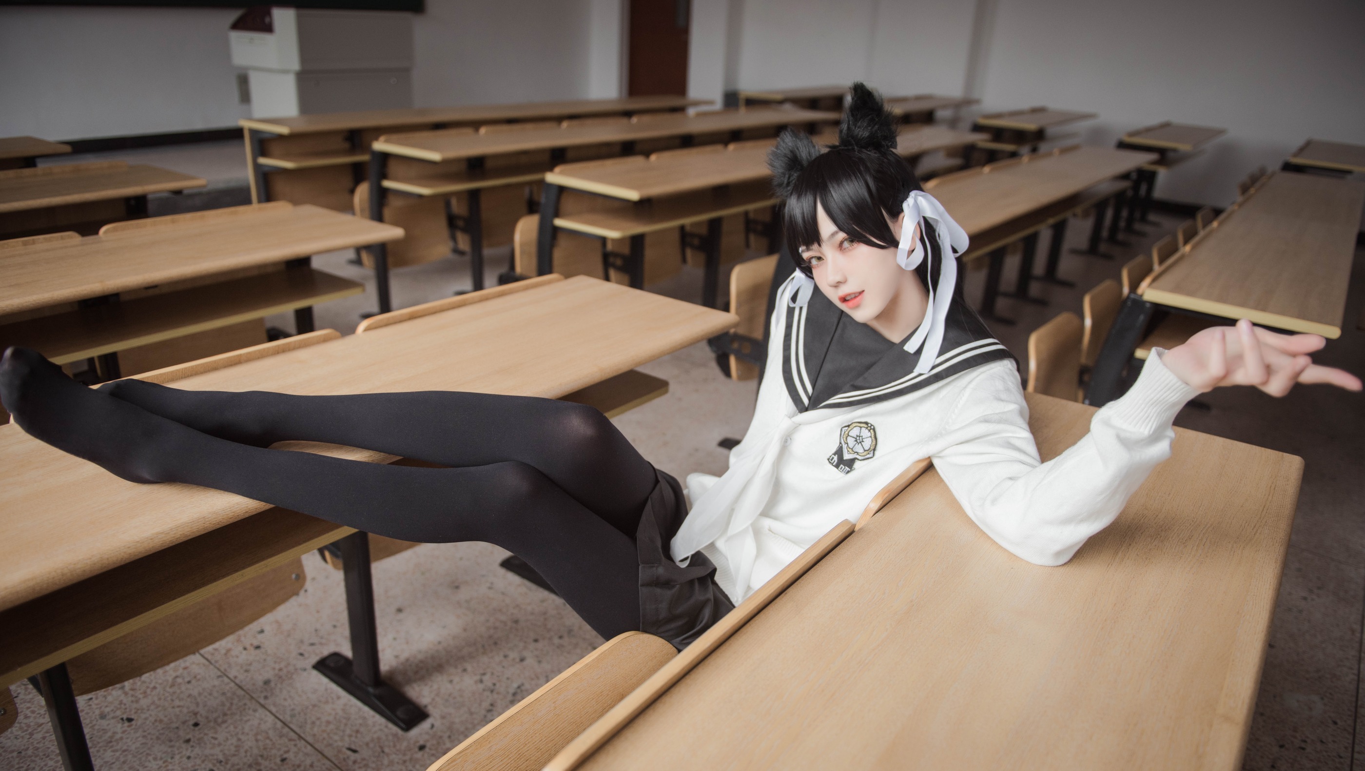 图片[1]-你的负卿 – NO.003 爱宕制服 [11P]-XikXak